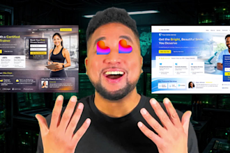 create a fast, modern website launched in 24 hours