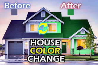 change the color of your house or anything