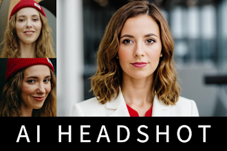 create a professional business headshot using ai for linkedin, real estate