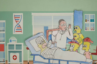 make papercut stop motion animation
