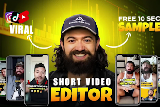 edit ig reels, tiktok, and yt shorts with alex hormozi style, free sample