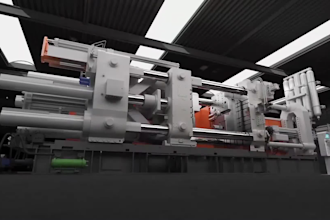 create 3d industrial machinery animation industrial equipment explainer video