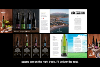 design a professional and custom product catalog layout