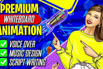 animate mind blowing custom whiteboard animation explainer doodle video