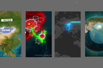 create explainer map animations like vox, johnny harris
