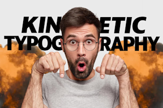 create powerful event openers, thank you or brand videos with kinetic typography