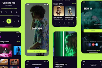 do website UI UX, web UI, landing page design, or app UI design with figma