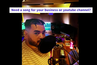 write a song for your youtube channel or business