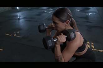 create cinematic, high energy fitness and gym videos