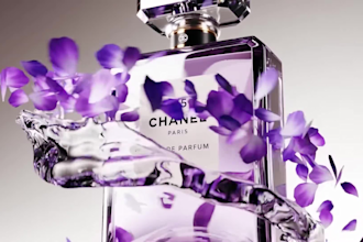 create 3d perfume bottle animation perfume product video ai commercial video
