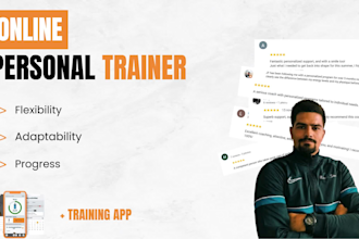 be your personal trainer and create workout plan