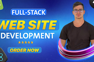 create a high performance full stack website