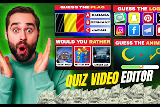 create quiz, trivia questions youtube videos
