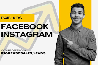 set up facebook and instagram ads for leads and sales