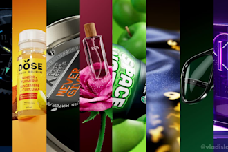 do high quality and super realistic 3d product animation