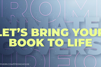 bring your book to life with animated covers and promo videos