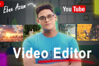 do professional youtube video editing, video editor