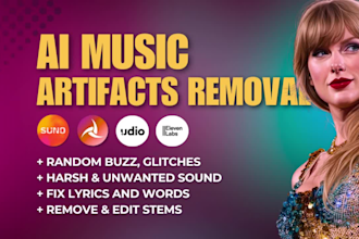 fix ai music artifacts