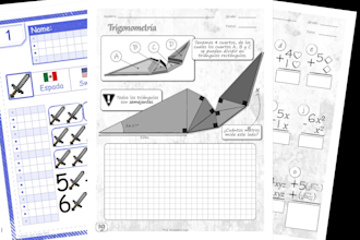 make math worksheets english español francais