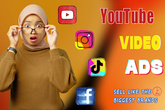 make engaging animated ads for facebook, instagram, tiktok and youtube