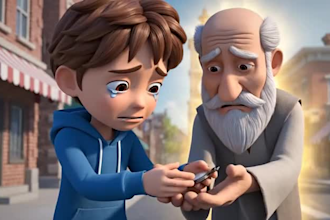 create 3d character video pixar ai animation, animated story video