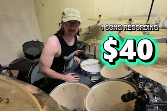 record an awesome drum track for your song