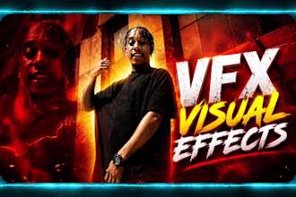professionally edit rap, trap and hip,hop music video with cinematic vfx