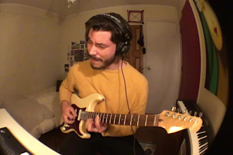 record rnb neo soul guitar in your song