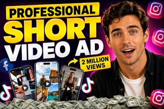 create facebook ads, tiktok videos and ai video ads