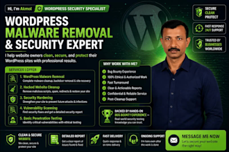 fix your hacked wordpress website and remove malware fast