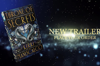 create a epic book promo trailer video
