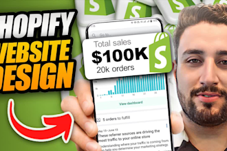 build a dropshipping store or shopify website design