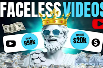 create faceless youtube channel and faceless videos