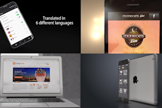 produce a fully customized app explainer video