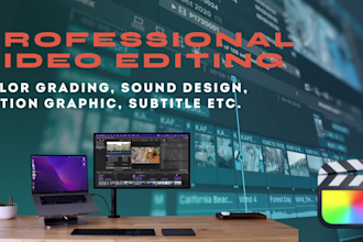do professional high quality video editing