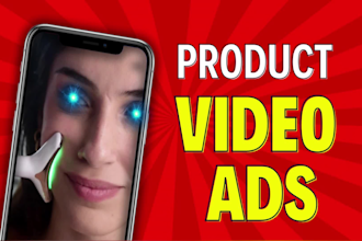 create facebook and tiktok video ads for shopify dropshipping products