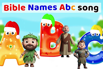 create kids learning videos
