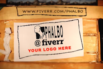 animate your logo company with this stop motion video