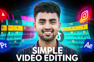 simple video editing within 24 hours