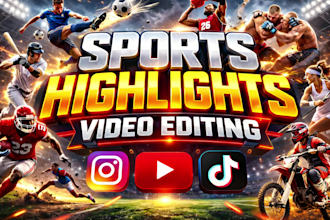 edit hype sports highlights videos for instagram reels and tiktok