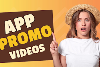 create amazing mobile app promo videos, app explainer