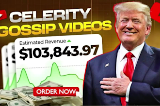 make celebrity gossip videos for your youtube channel