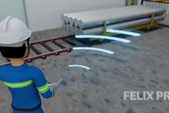 do 3d factory process animation, manufacturing process animation, factory layout
