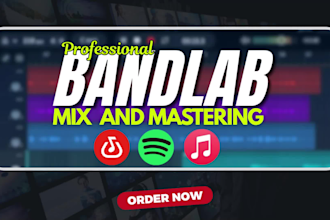 mix and master hyperpop, trap songs in bandlab and fl studio with custom presets