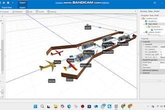 create simulations using simio flexsim arena and anylogic