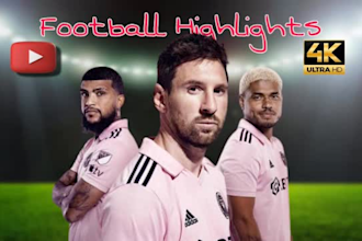 do a football soccer highlight video for your needs