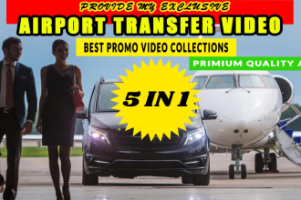 do airport taxi transfer service or pickup drop off service video