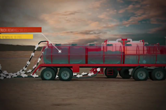 create cinematic 3d industrial animation engineering product and factory process