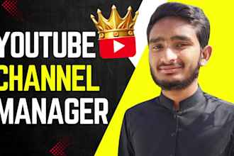be your faceless youtube channel manager