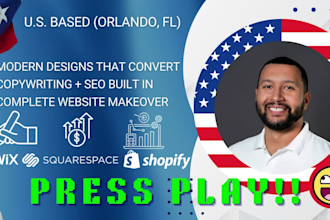 redesign your website with modern design, copywriting, and SEO